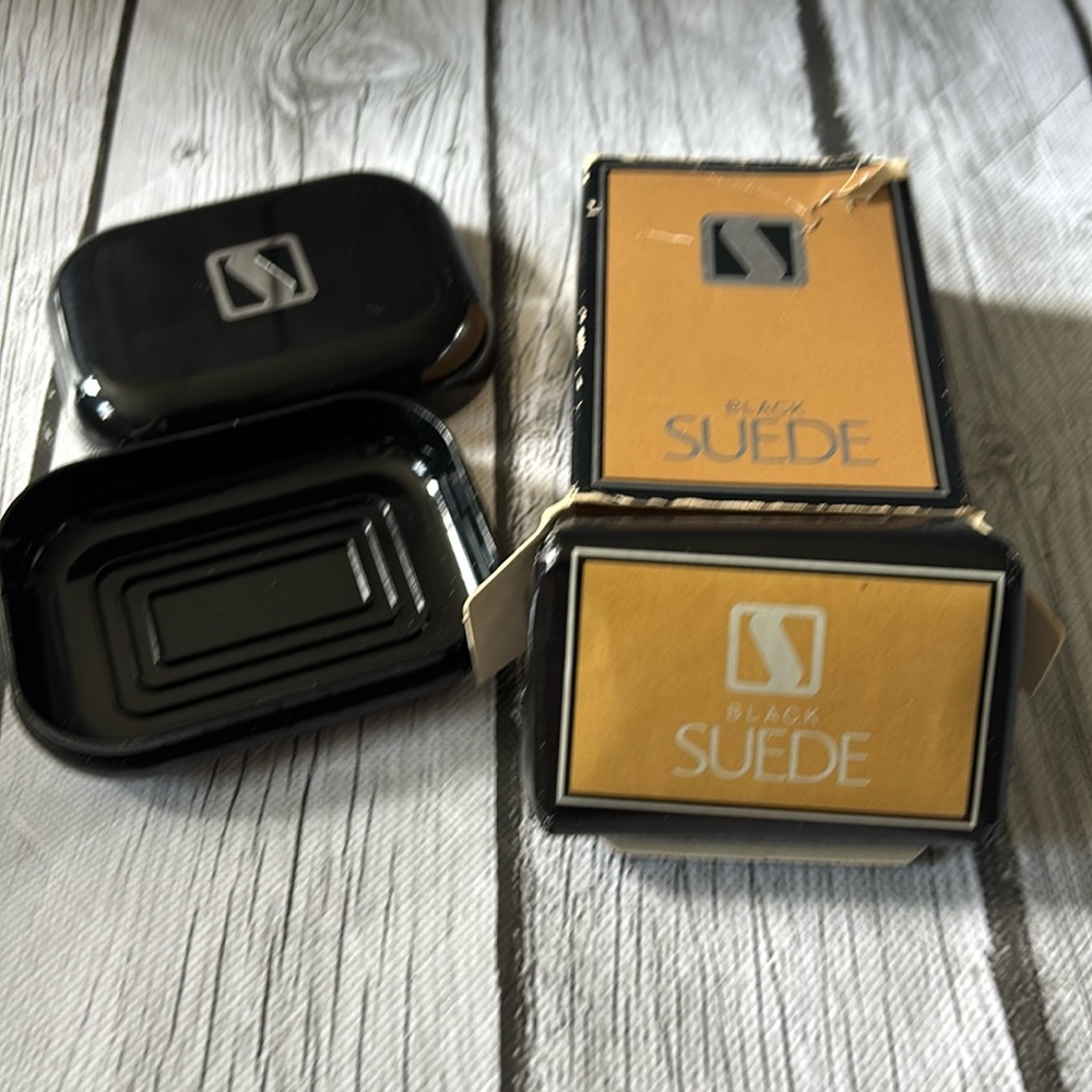 Avon Black Suede Fragrance Soap 3 oz